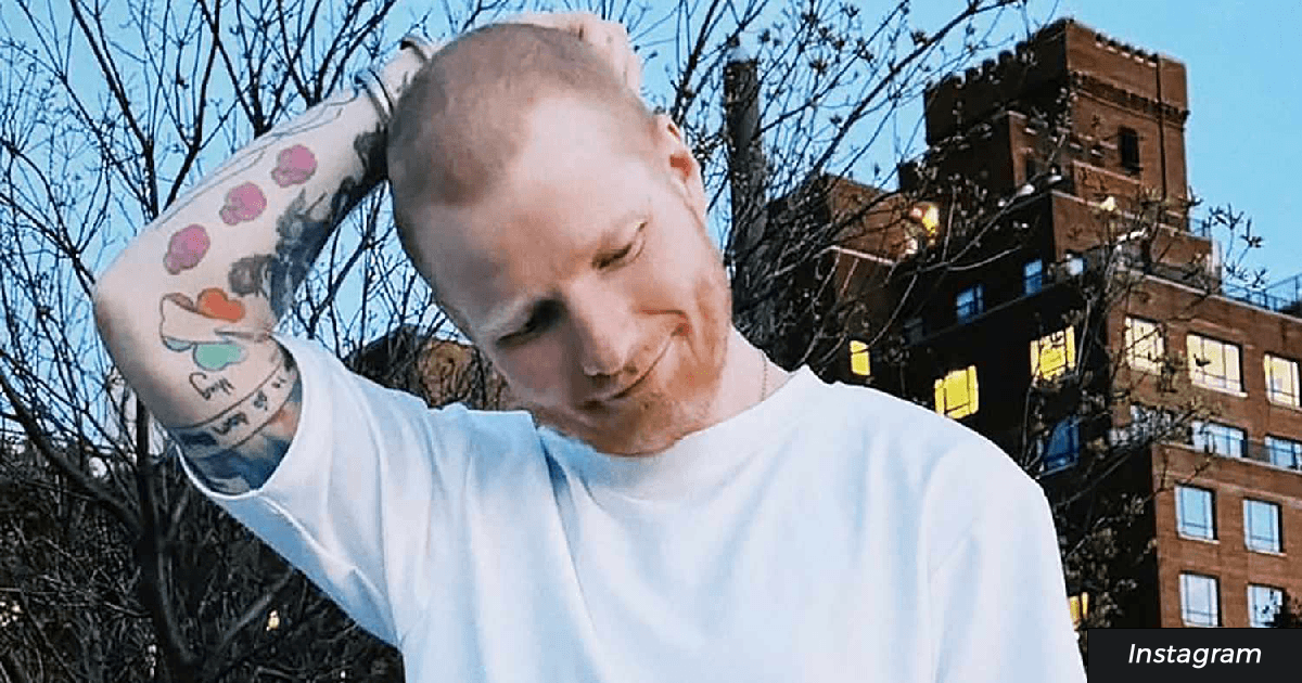 Ed Sheeran surpreende com novo visual Ed Sheeran surpreende com novo visual