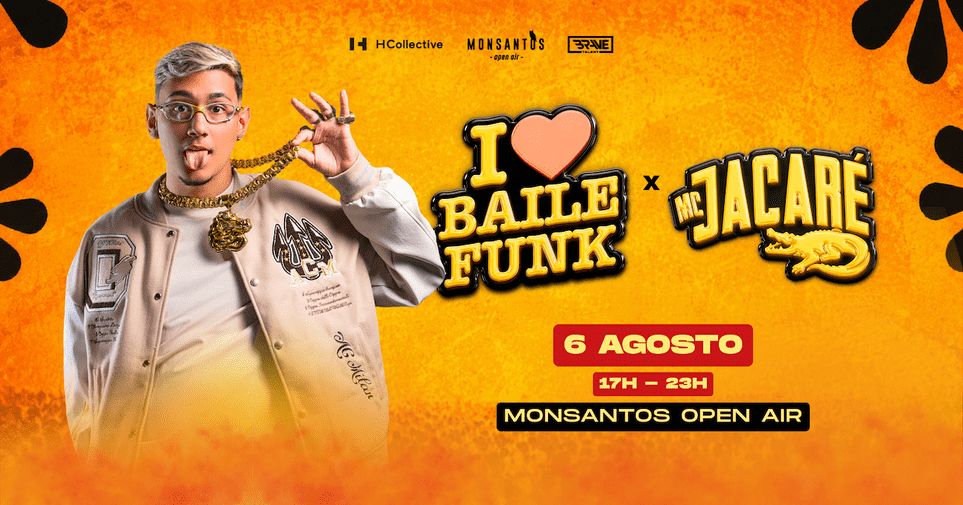 ILBF x MC Jacaré: o funk brasileiro chega ao Monsantos Open Air ILBF x MC Jacaré: o funk brasileiro chega ao Monsantos Open Air